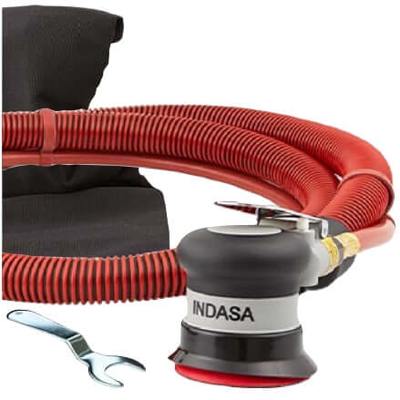 Indasa 3" Self-Generating Vacuum DA Sander, 3/32" Orbit, 3DAVSAND - Buyindasadirect