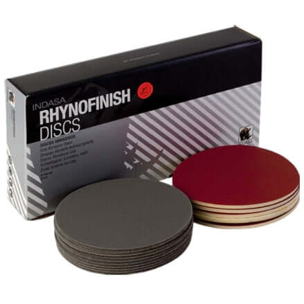 Indasa 3" Rynofinish Microfine Foam Finishing Discs, 320-3000MF - Buyindasadirect